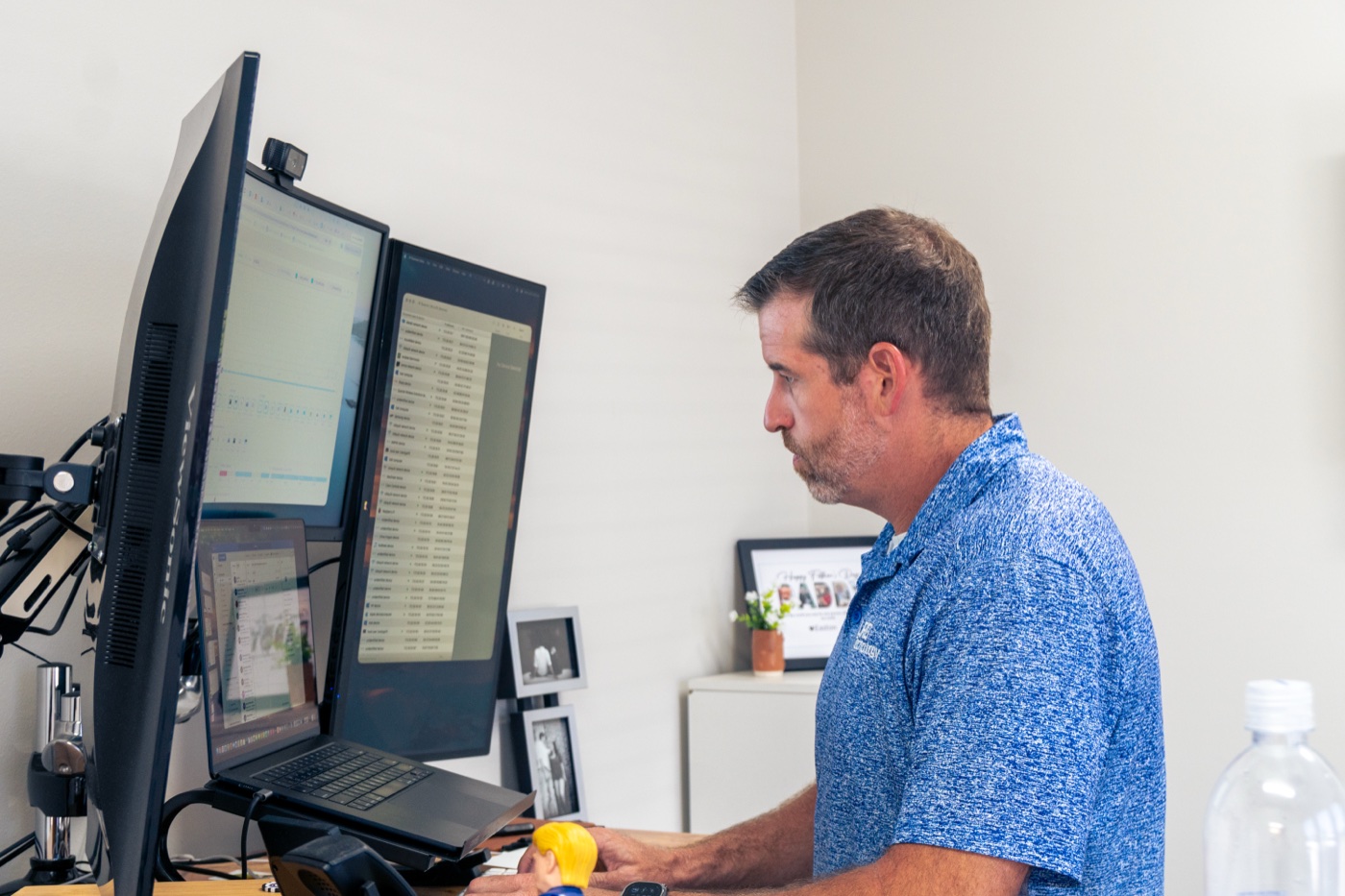 LRG Technology team member supporting a client from the Gulf Coast office